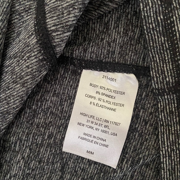 3/4 Zip Athletic Long Sleeve - Picture 6 of 6